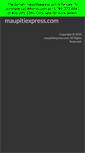 Mobile Screenshot of maupitiexpress.com